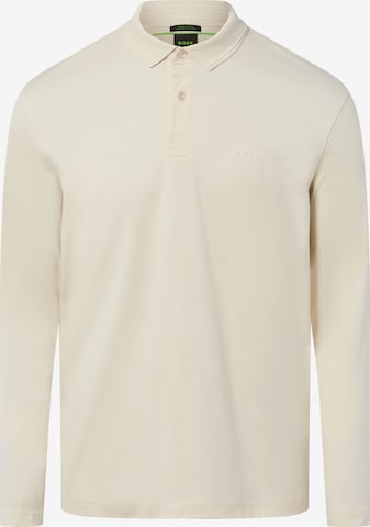 T-Shirt 'Pirol' BOSS en beige : devant