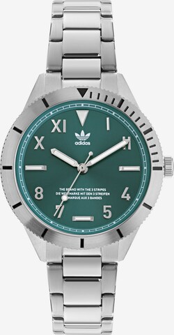 ADIDAS ORIGINALS Analog Watch 'Ao Fashion Edition Three Small' in Silver: front