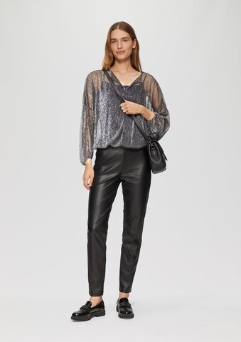 s.Oliver Blouse in Zwart