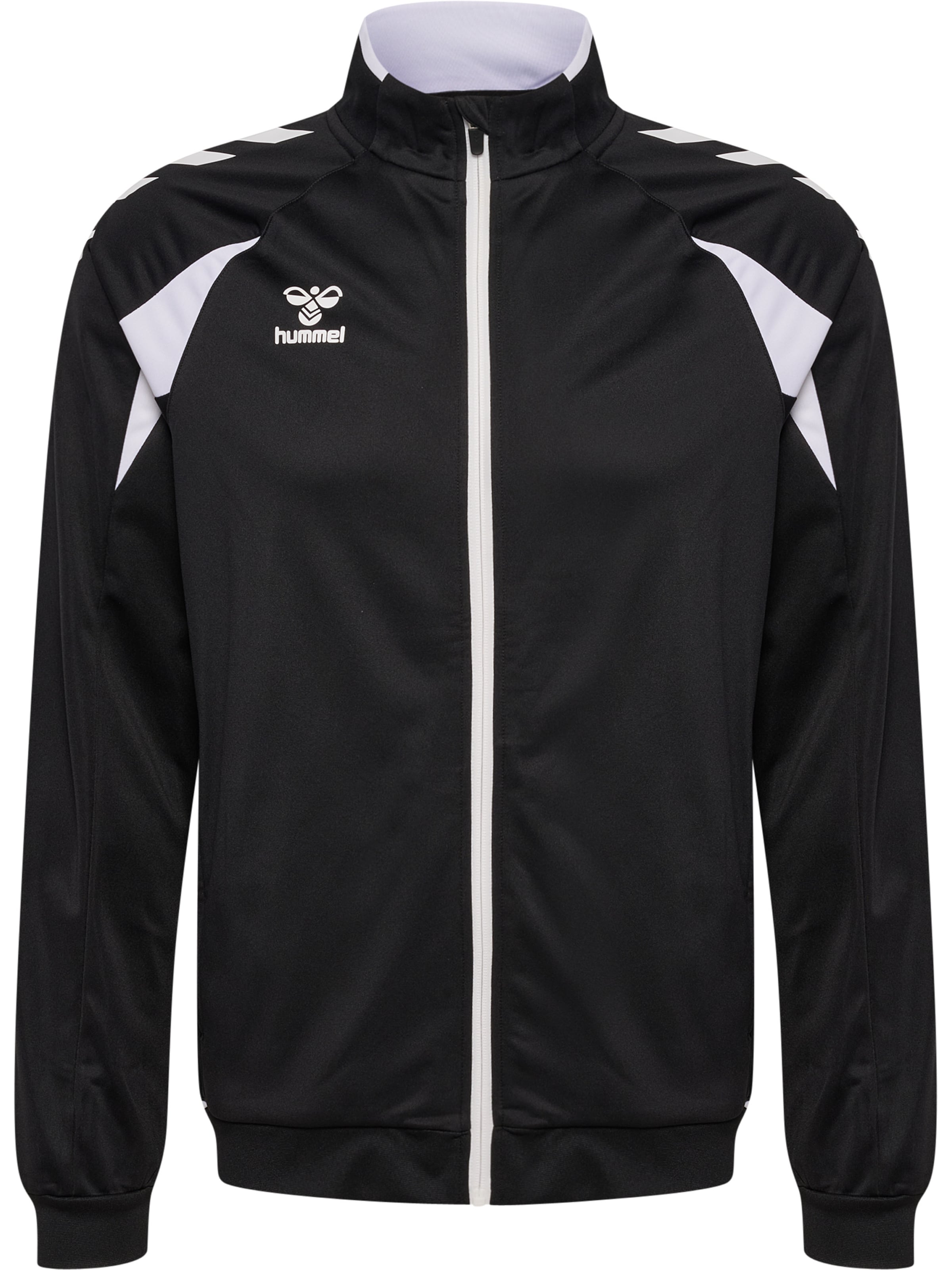 Veste de survêtement Hummel en noir : devant
