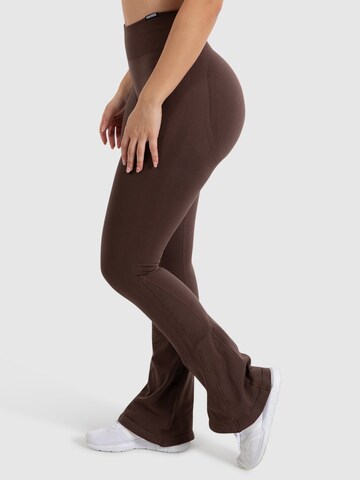 Smilodox Flared Broek ' Aylin ' in Bruin