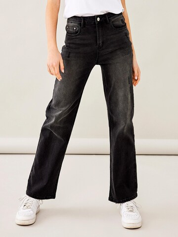 Wide leg Jeans 'Atonsons' de la LMTD pe negru