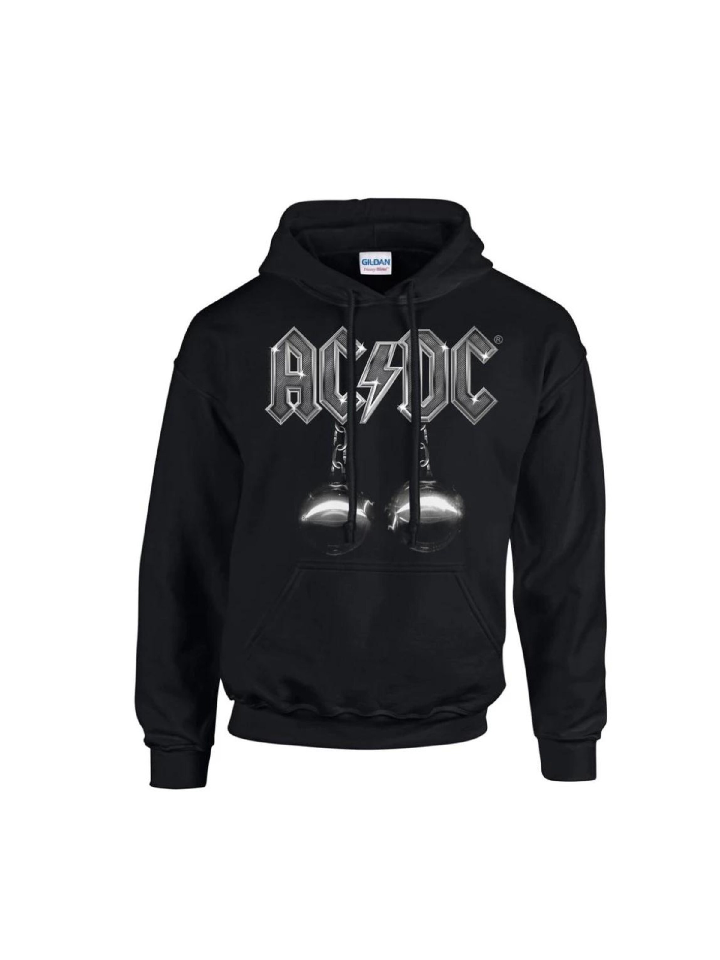 AC/DC Sweatshirt 'AC/DC Family Jewels Kapuzenpullover' i svart: framsida