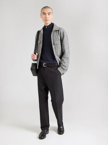 BOSS Pulóver 'H-Hemarlo' - kék