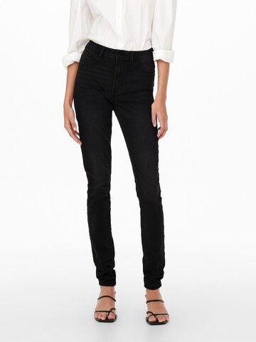 Skinny Jeans 'Tulga' di JDY in nero: frontale