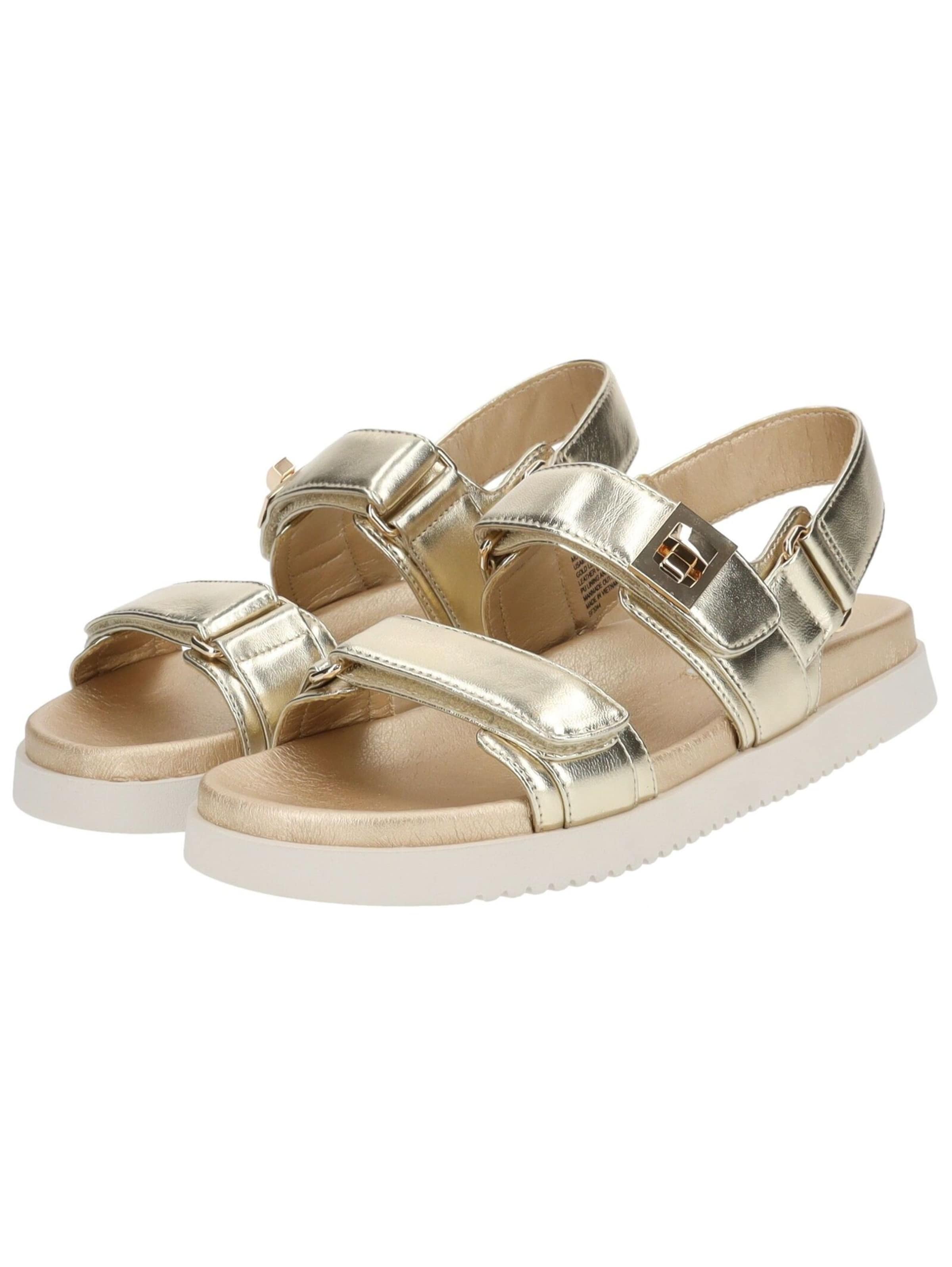 STEVE MADDEN Sandale 'Mona' in Gold
