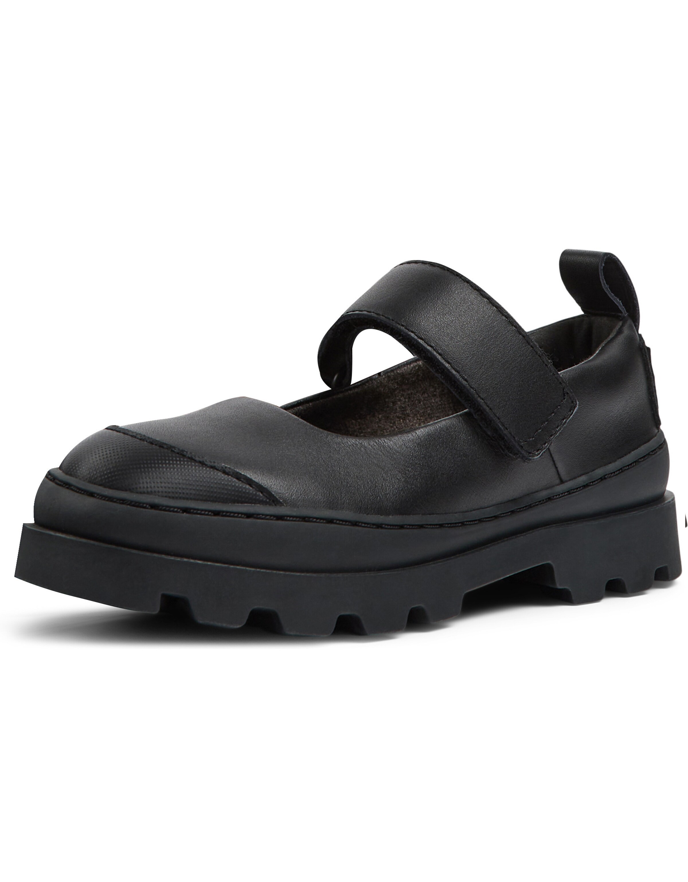 CAMPER Ballerinas 'Brutus' in Schwarz: Vorderseite