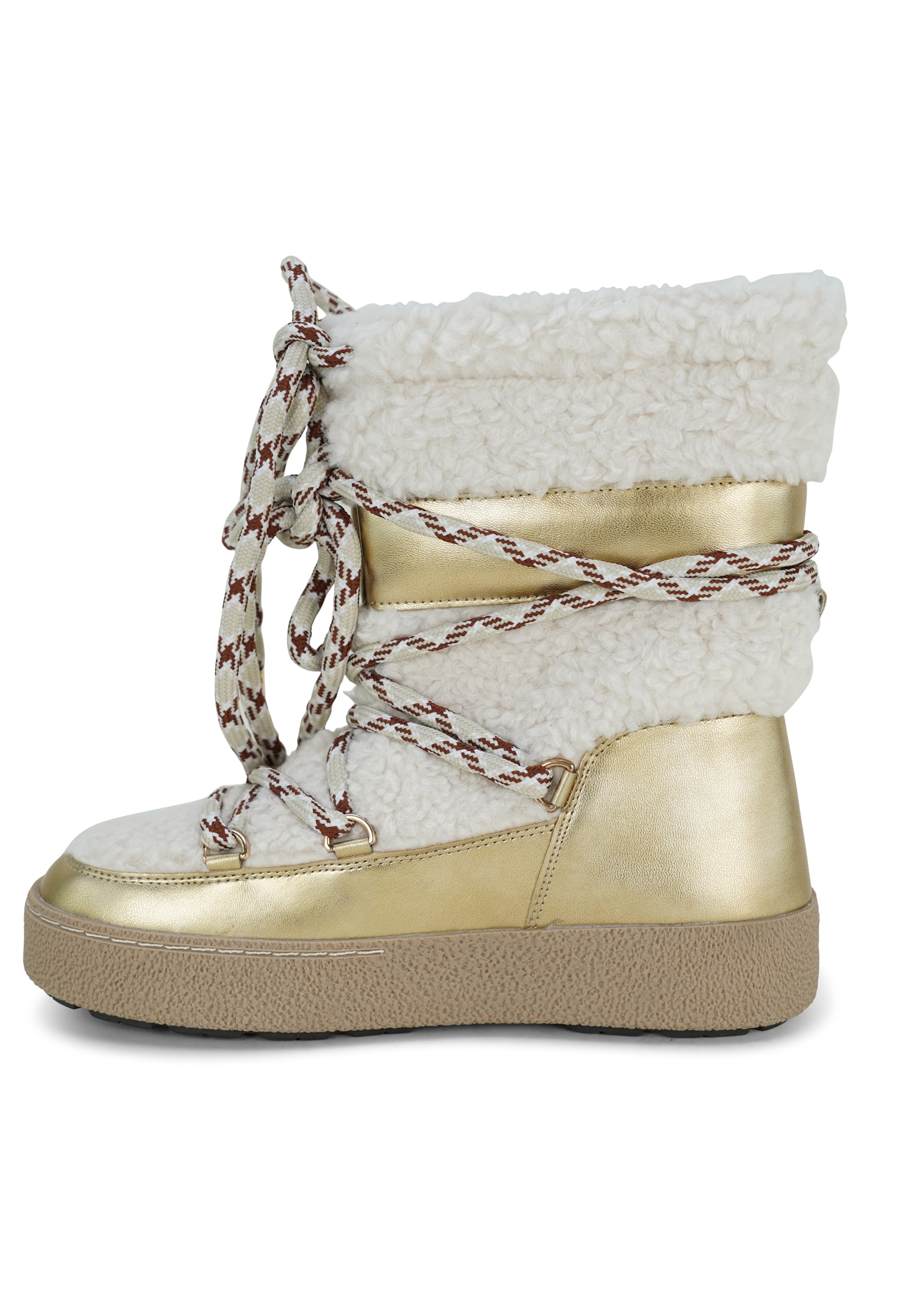 Findlay Snow Boots 'SASHA' in Gold