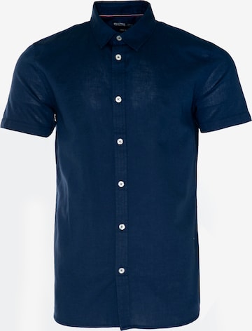 Coupe regular Chemise 'Linanos' BIG STAR en bleu : devant