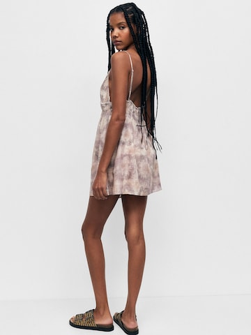 Pull&Bear Sommerkjole i beige