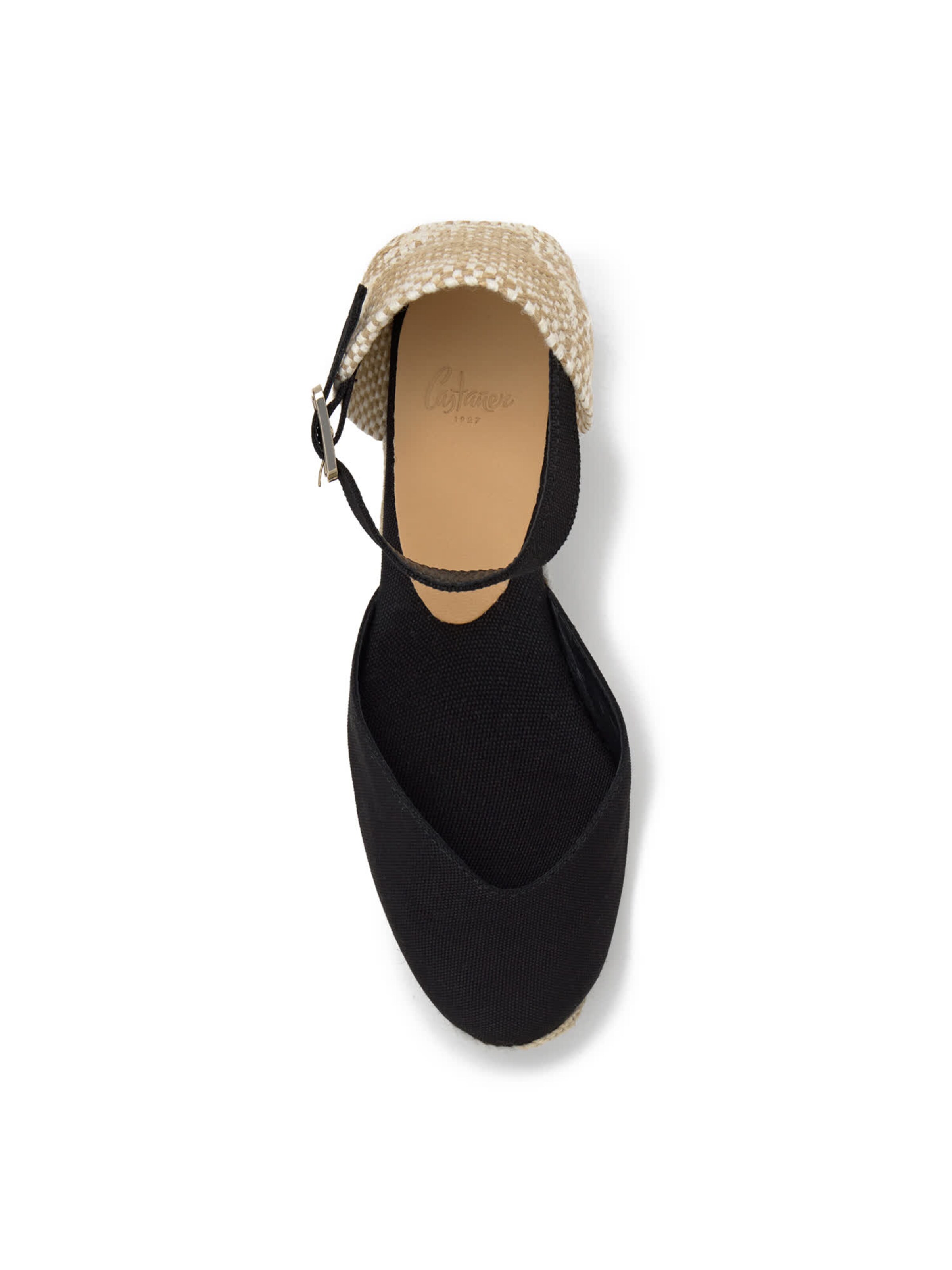 Castañer Espadrile 'CHIARITA' | črna barva