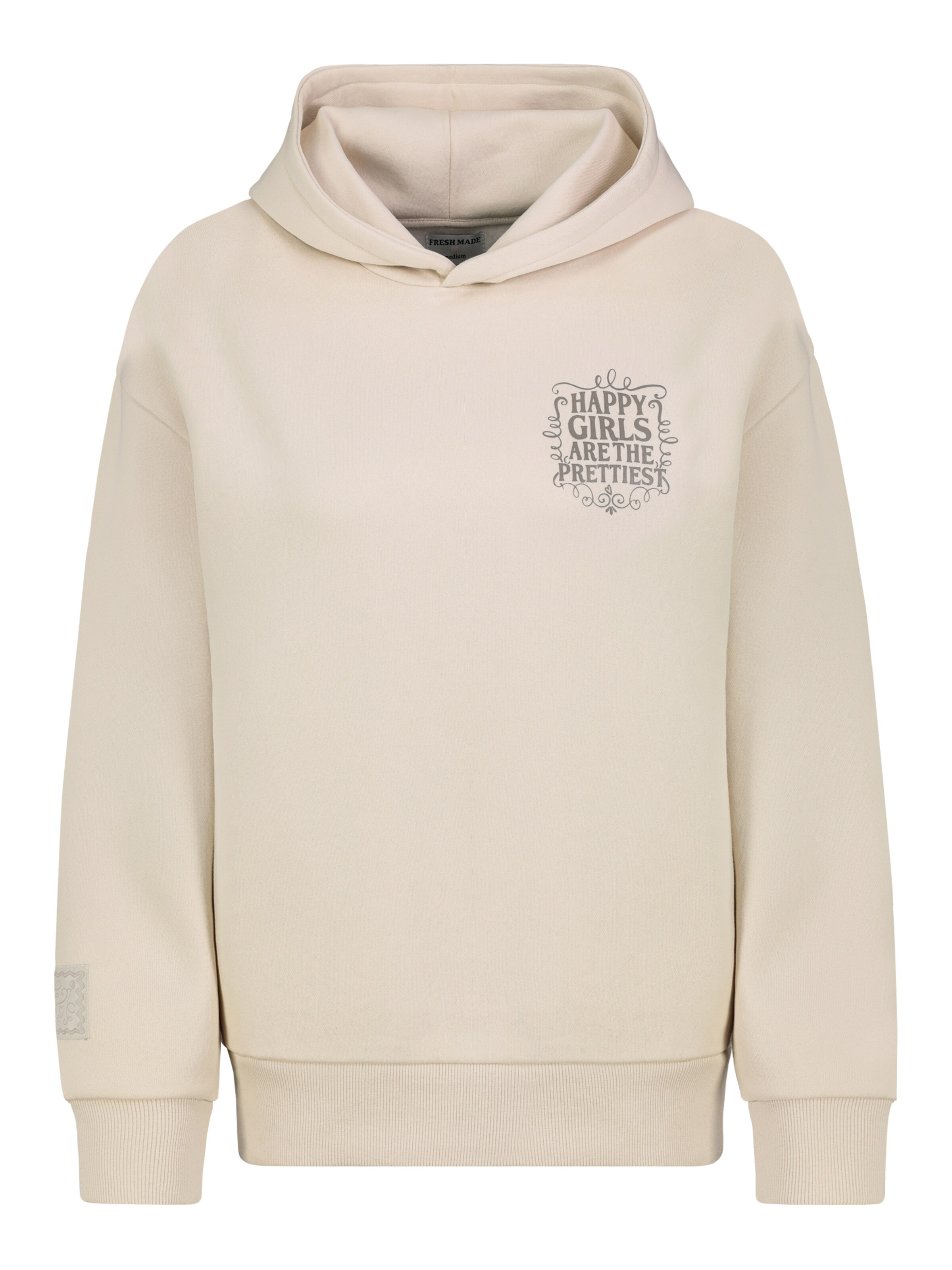 Fresh Made Sweatshirt in Beige: Vorderseite