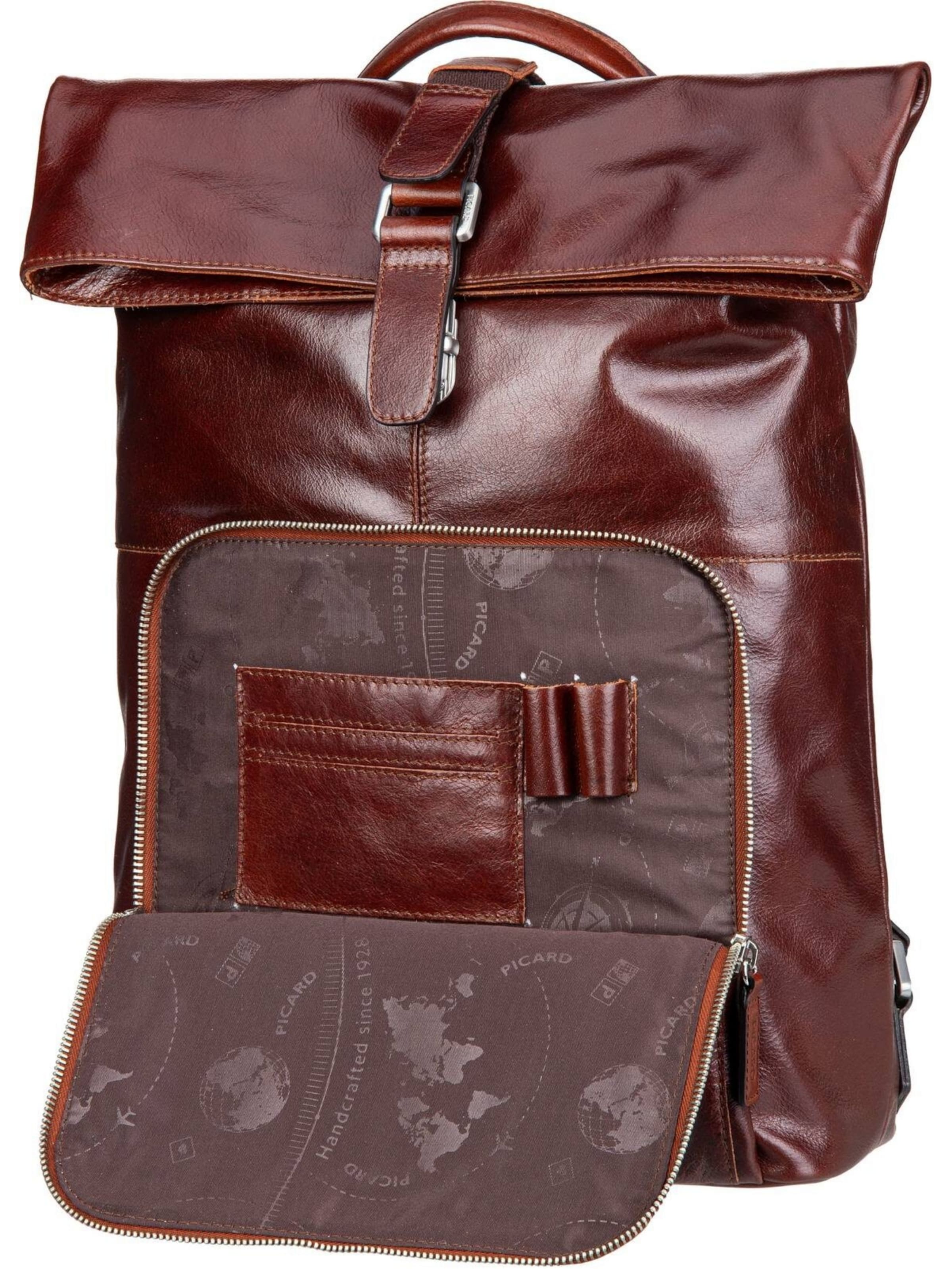 Picard Rucksack 'Buddy' in Braun