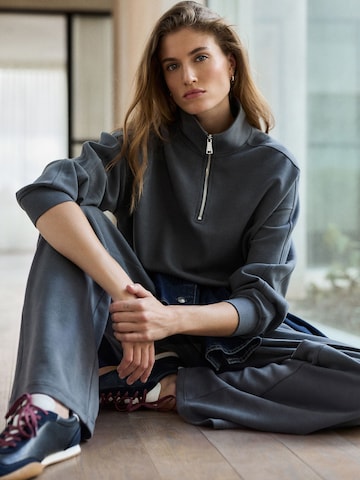 Next Wide Leg Hose 'N. Premium' in Grau