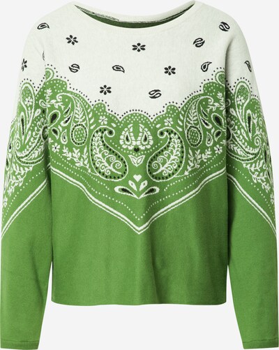 Pulover OUI pe verde / negru / alb, Vizualizare produs
