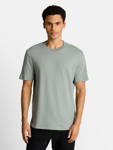 TOM TAILOR DENIM Shirt 'Terry' in Groen: voorkant