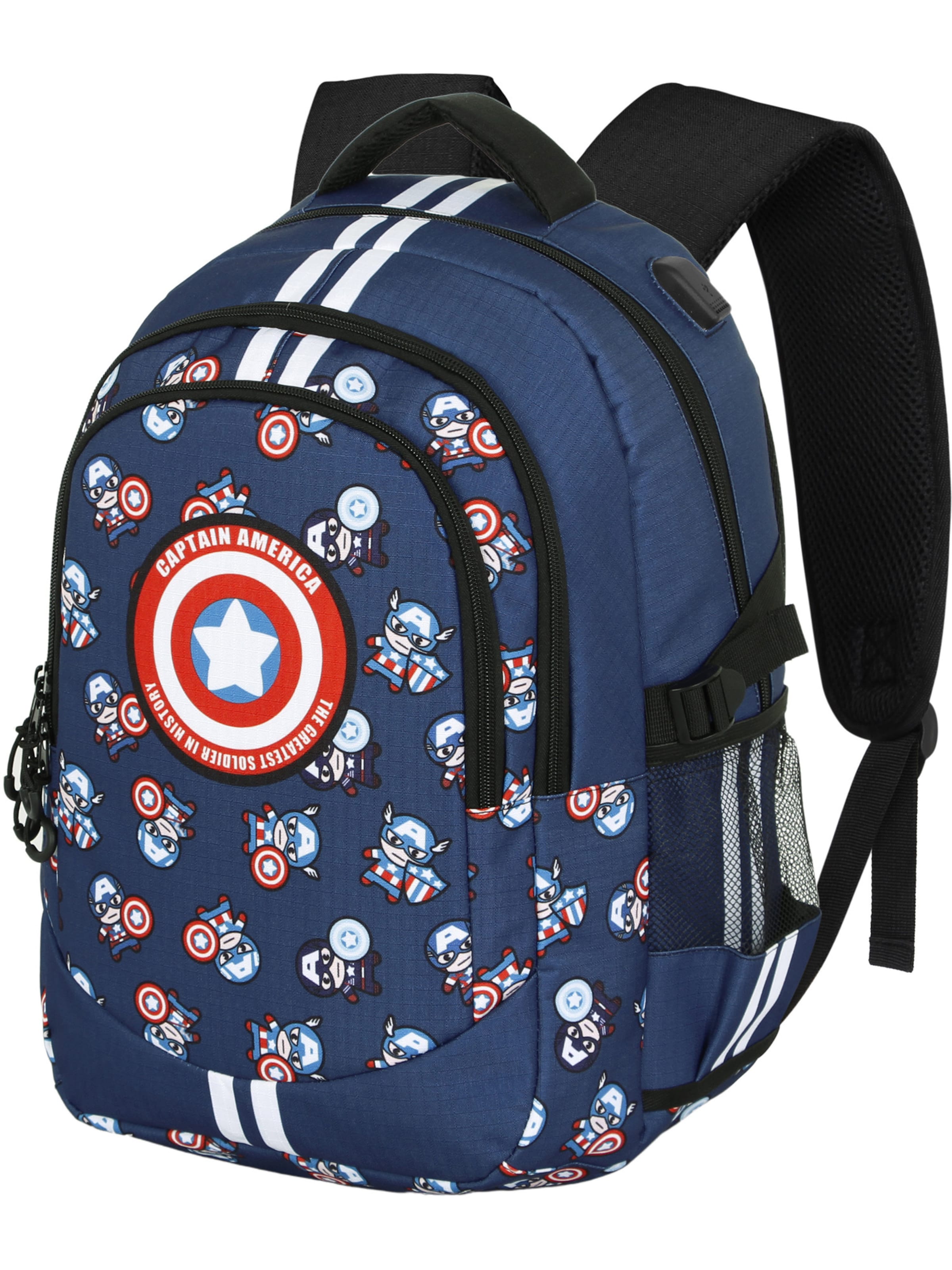 Sac à dos marvel en bleu