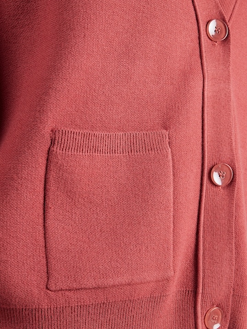 ICHI Плетена жилетка 'IHBALLIA' в червено