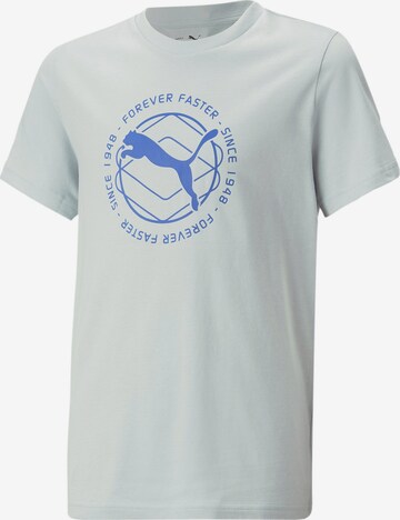 PUMA T-Shirt 'ACTIVE SPORTS' in Grau: predná strana