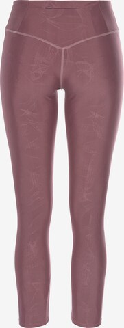 LASCANA ACTIVE Skinny Funktionshose in Pink: predná strana