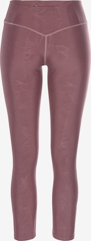 Skinny Pantaloni sport de la LASCANA ACTIVE pe roz: față