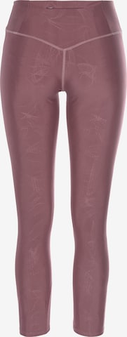 Skinny Pantalon de sport LASCANA ACTIVE en rose : devant