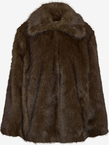 Noisy may Winter coat 'NMARIA' in Brown: front
