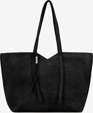 FREDsBRUDER Shopper 'All About Beads' in Schwarz: Vorderseite