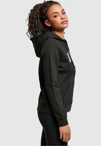 Merchcode Sweatshirt 'Berkeley University - Bear' in Black