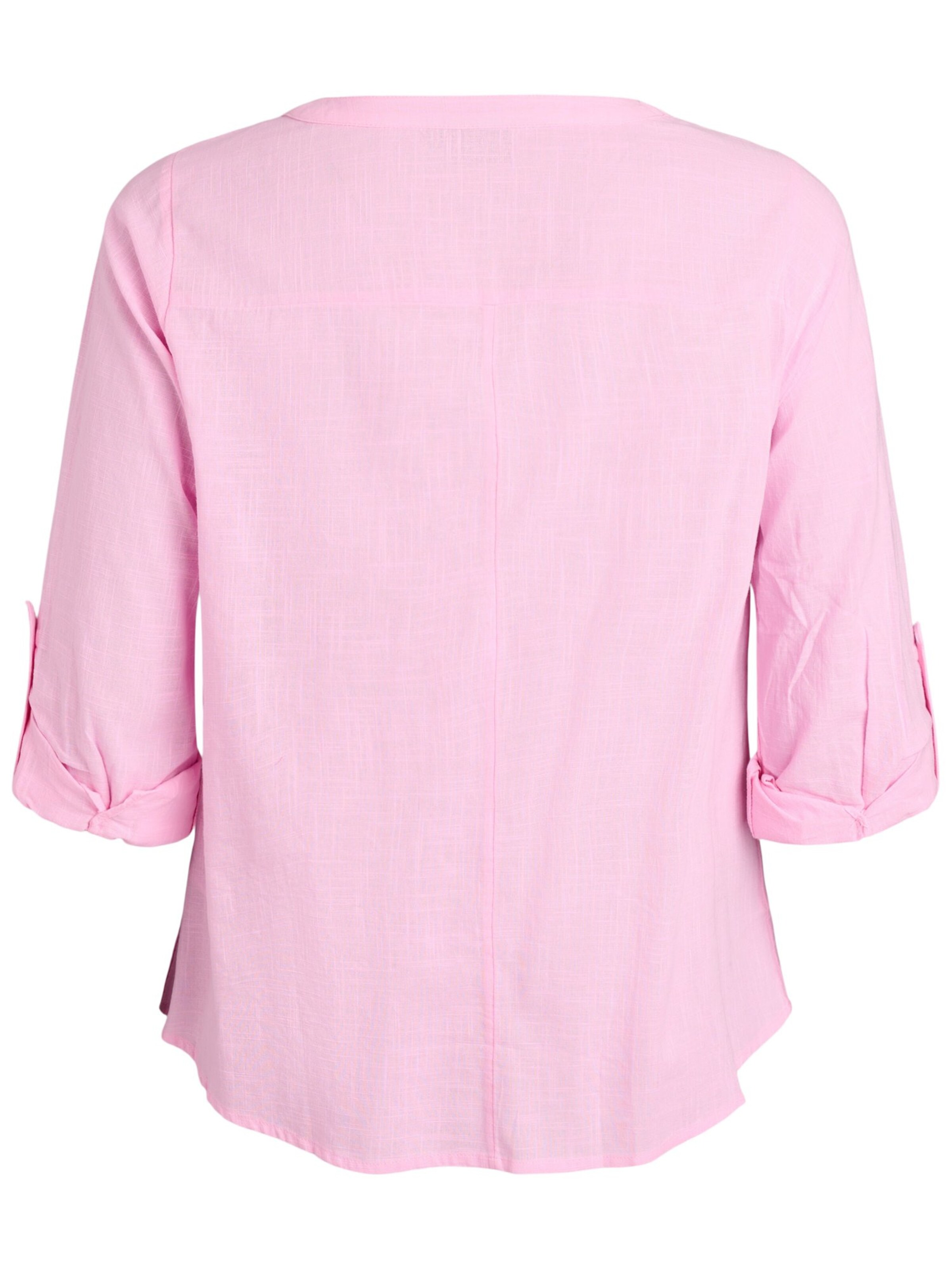 Zizzi Bluse 'CANANNA' in Pink