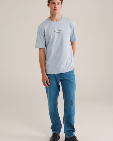 T-Shirt WE Fashion en bleu