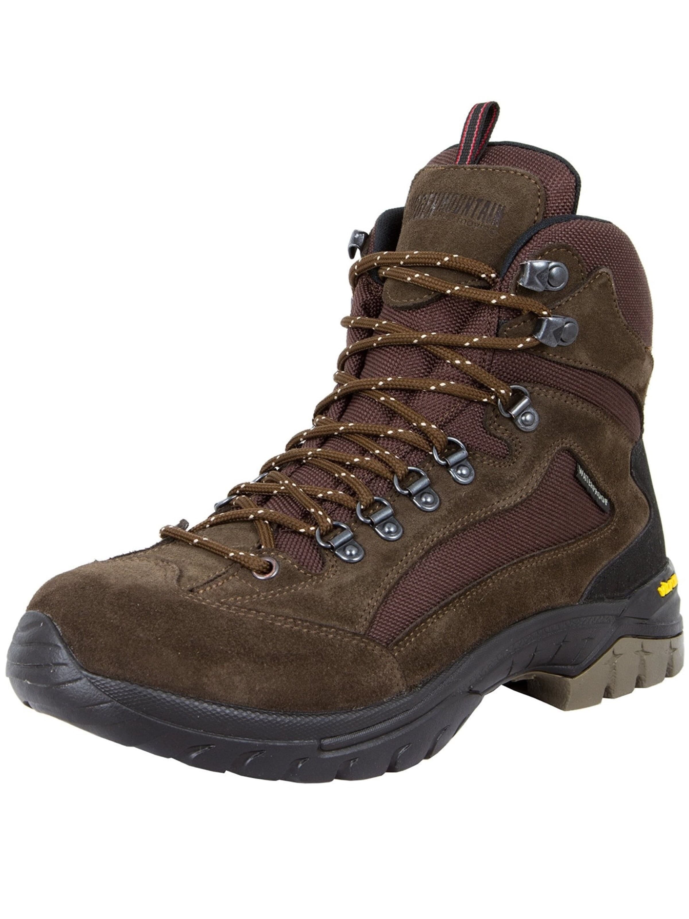 Guggen Mountain Lace-up boot 'HPM51' in Brown: front