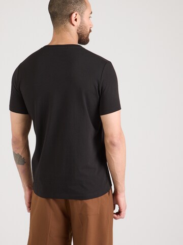 T-Shirt Karl Lagerfeld en noir : derrière