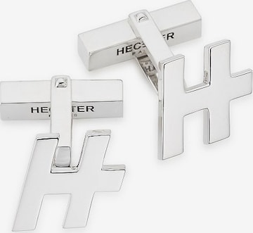 HECHTER PARIS Cufflinks in Silver: front