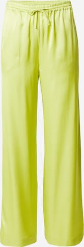 Wide Leg Pantalon 'Kamia' minus en vert : devant