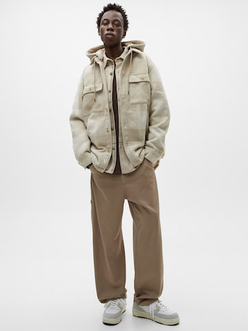 Pull&Bear Between-Season Jacket in Brown