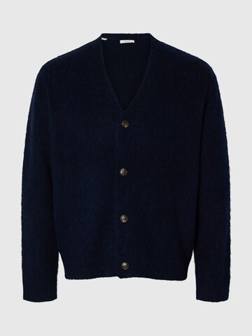 Vestes en maille SELECTED en bleu