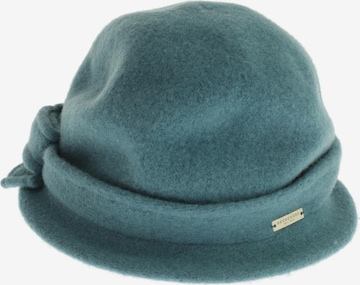 Seeberger Hat & Cap in 56 in Blue: front