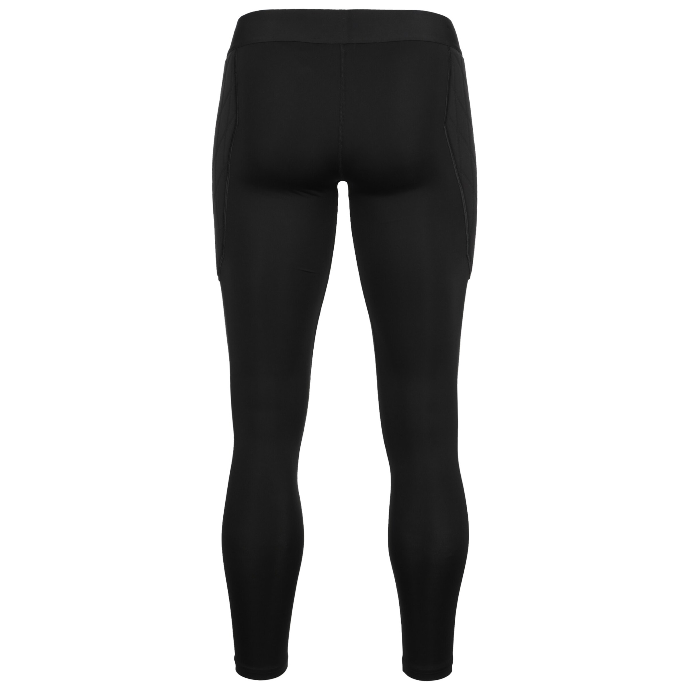 NIKE Skinny Sporthose in Schwarz