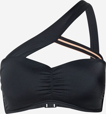 Bandeau Hauts de bikini LingaDore en noir : devant