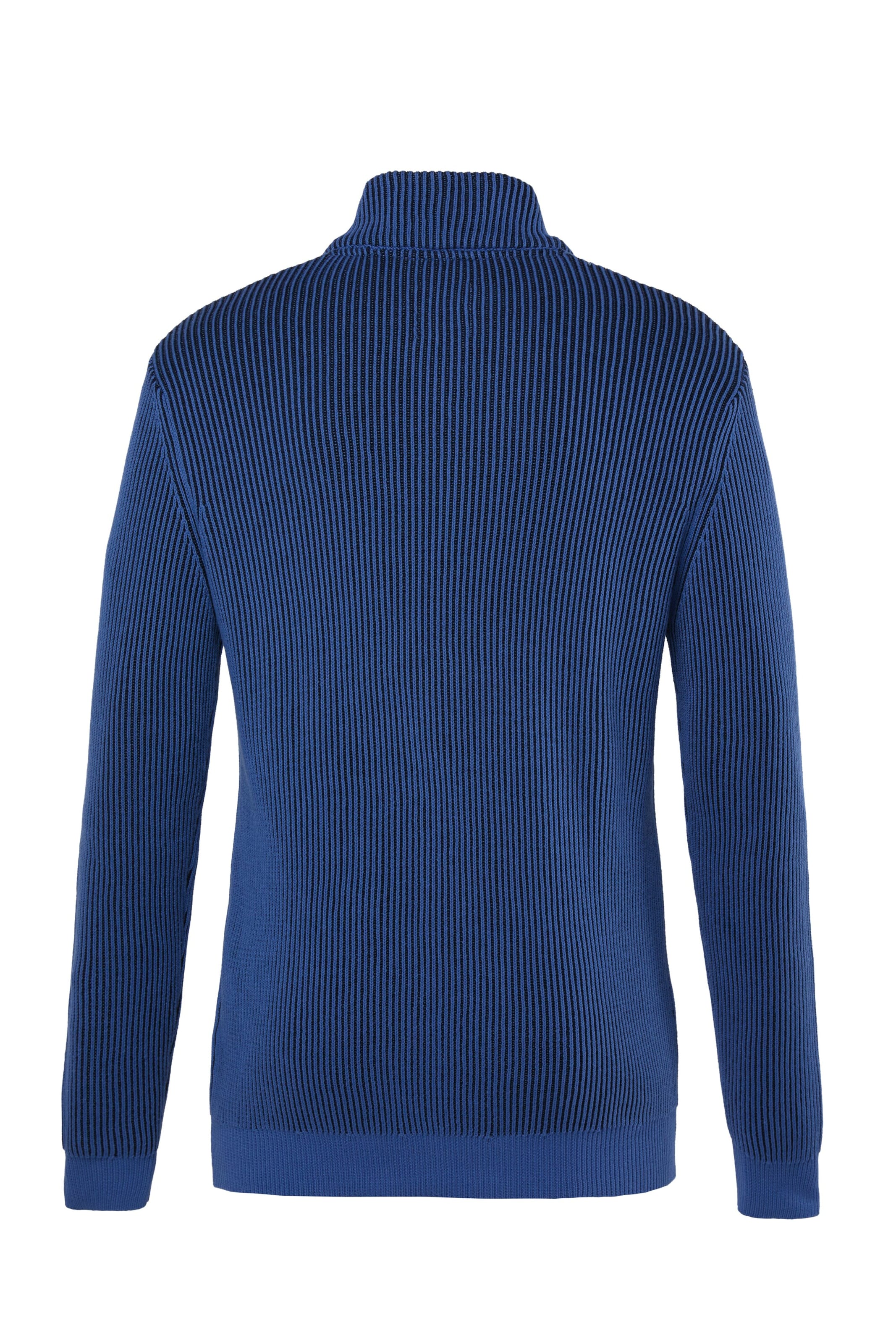 Men Plus Trui in Blauw