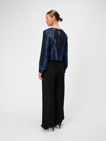 Camicia da donna 'OBJDotti Sansiba' di OBJECT in blu