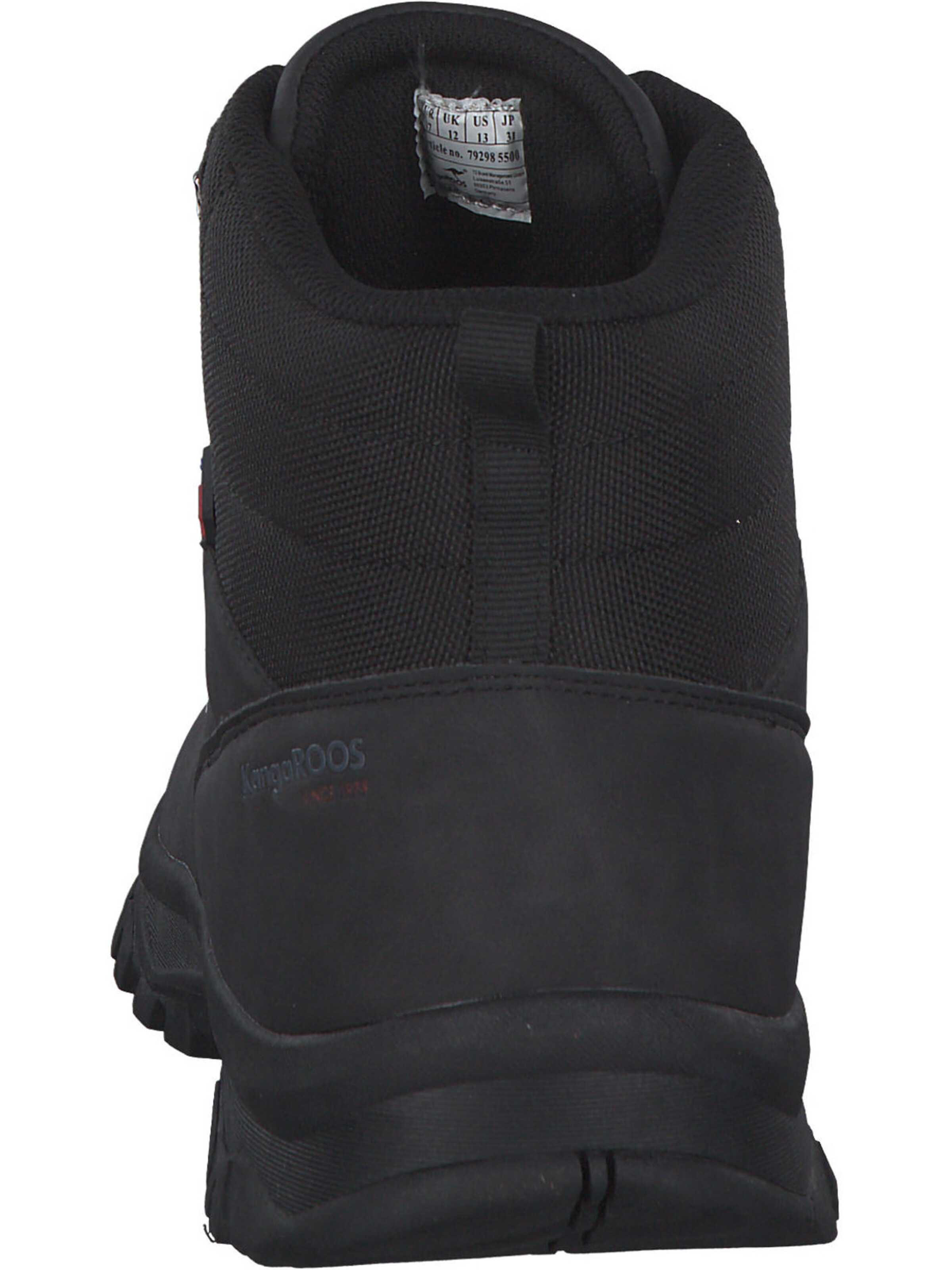 KangaROOS Lace-Up Boots in Black