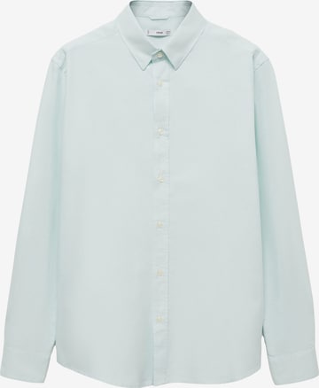 MANGO MAN Regular Fit Paita värissä vihreä: etupuoli