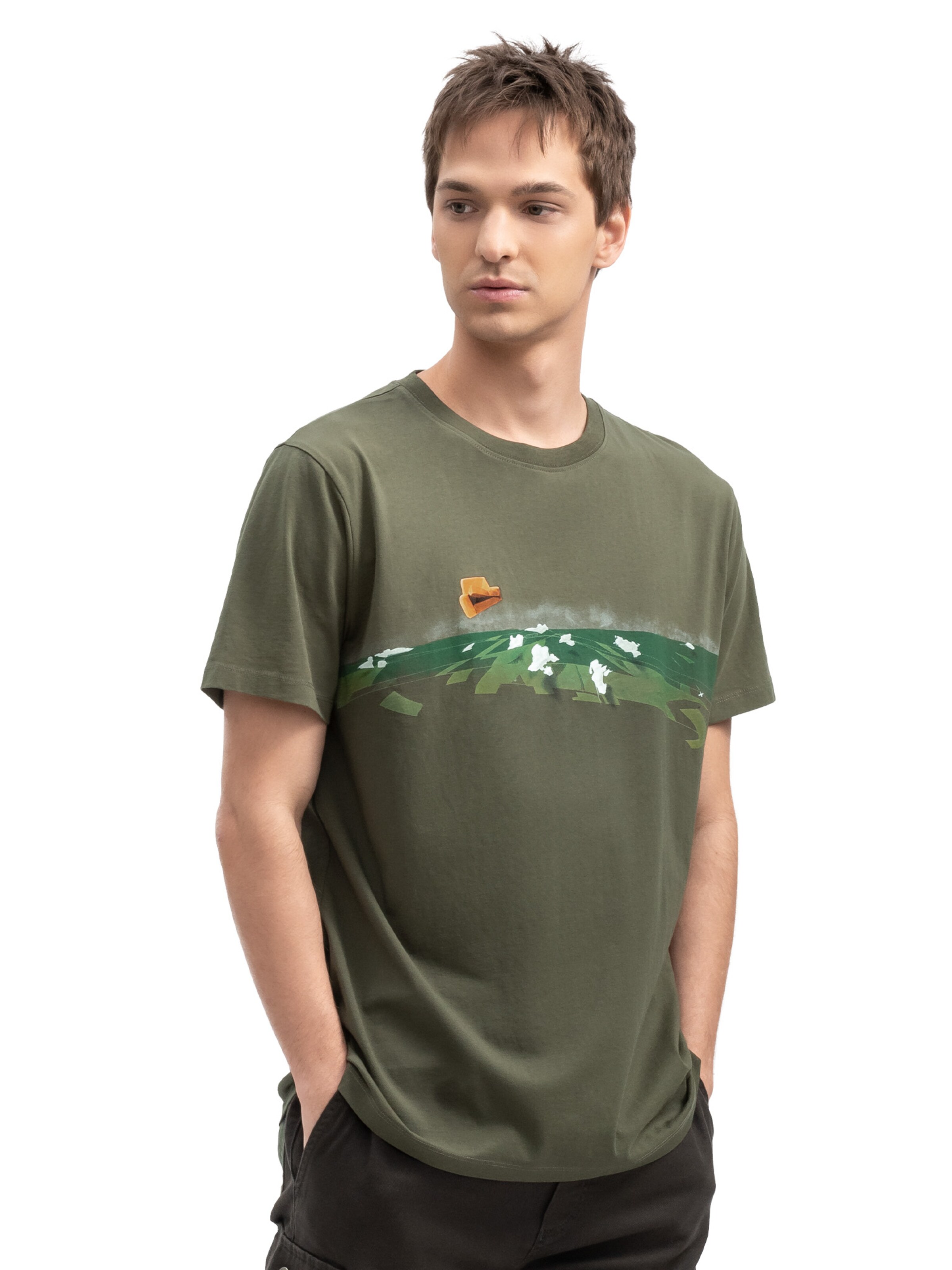 Kaft Shirt 'Ekbatop' in Green: front