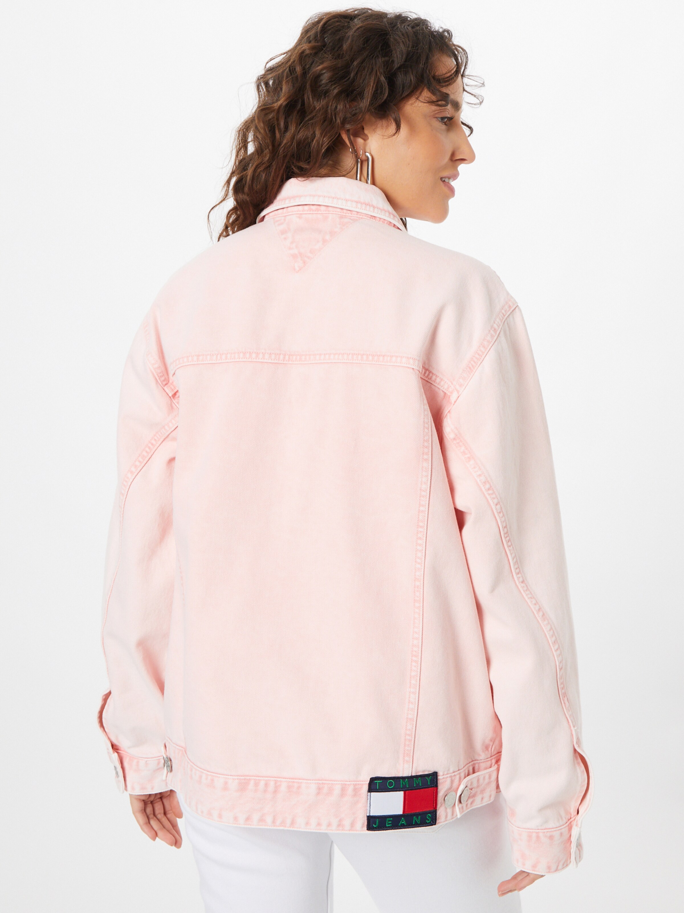 Frauen Jacken Tommy Jeans Jacke in Rosa - VM30377 Frauen Jacken Tommy Jeans Jacke in Rosa - VM30377