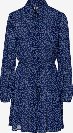 VERO MODA Robe-chemise 'HOLLY' en bleu marine / noir, Vue avec produit