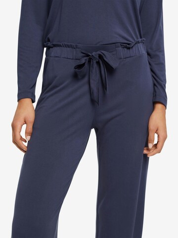 ESPRIT Pizsama nadrágok - kék