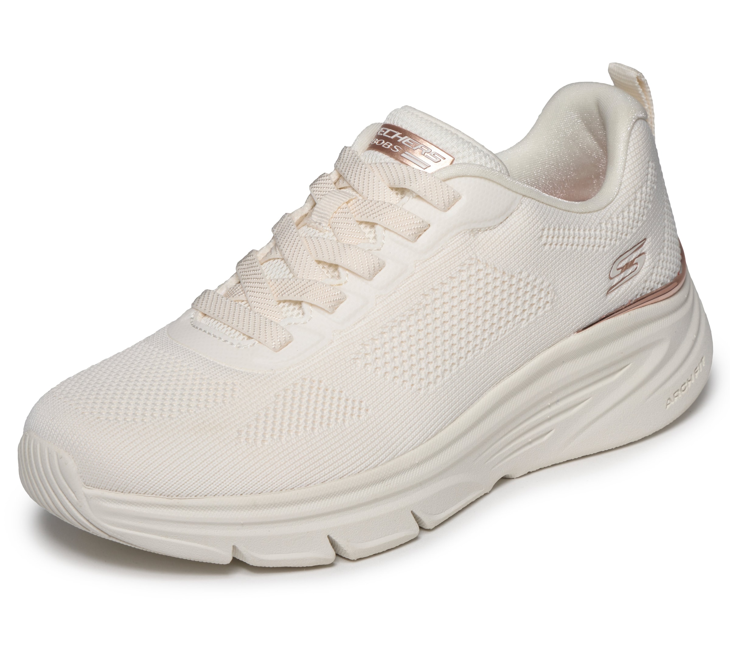 SKECHERS Sneaker in Beige: Vorderseite