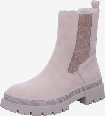 TOM TAILOR Stiefelette in Beige: predná strana